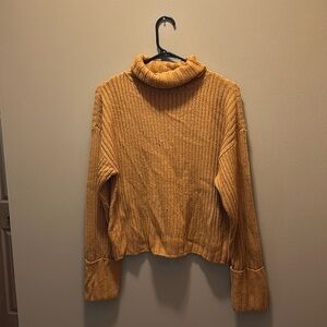 Nine West Burnt Orange Turtleneck Sweater